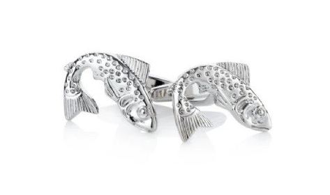 Fiske Mansjettknapper - Sportsfiskeren