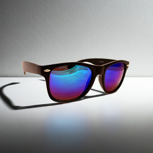 Blå & Grønn solbriller - Wayfarer