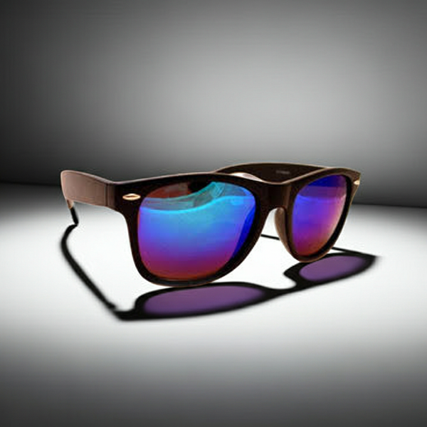 Blå & Grønn solbriller - Wayfarer