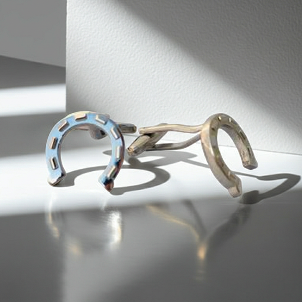 Hestesko Mansjettknapper