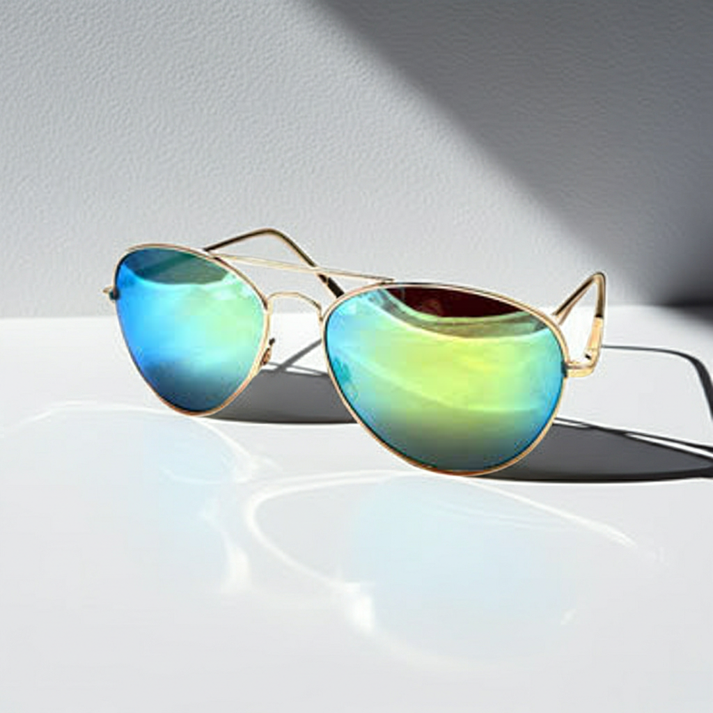 Pilotbriller Grønn - Sunstar