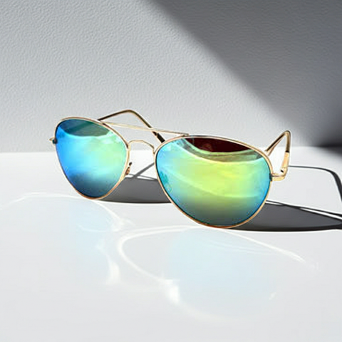 Pilotbriller Grønn - Sunstar