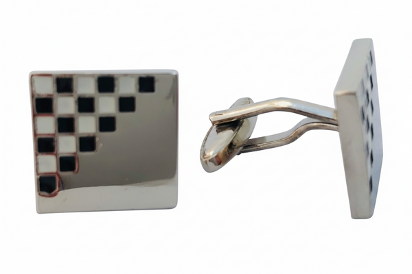 Chess mansjettknapper – elegant sjakk-design for den taktiske og stilbevisste mann