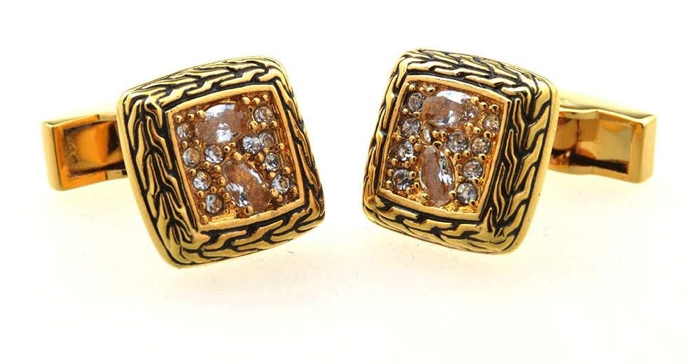 DMD Gold Mansjettknapper