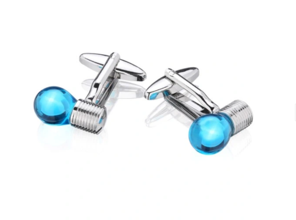 Lyspære Mansjettknapper - Vaktmester