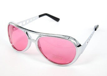 Elvisbriller med rosa glass - mrkjekk.no