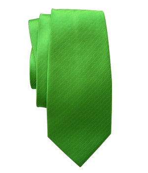 Herringbone Green Slips - Large - mrkjekk.no